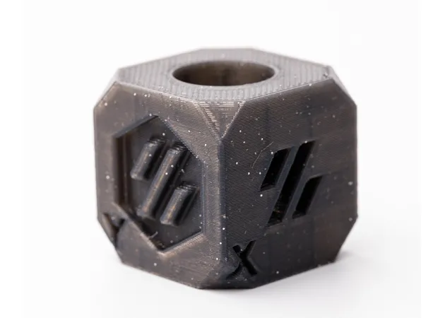 Фото 5 - ALL3DP PLA Twinkling Black Glitter Filament 1 kg 1.75 mm