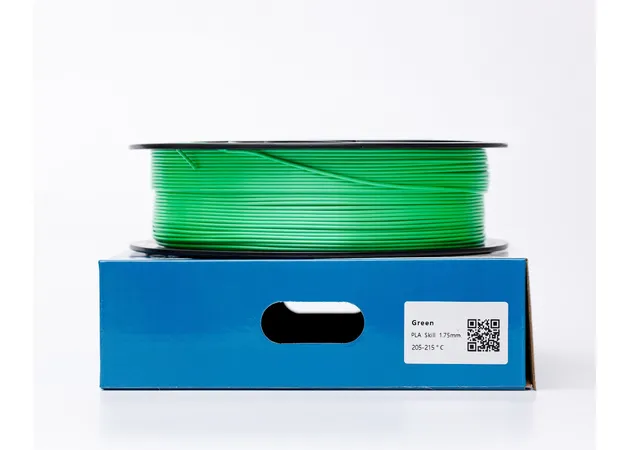 Фото 3 - PLA Silk Green Filament ALL3DP 1 kg 1.75 mm