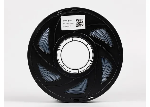 Фото 3 - PLA Silk Dark Grey Filament ALL3DP 1 kg