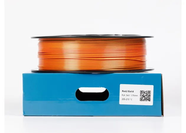 Фото 3 - PLA Silk Red Gold Filament ALL3DP 1 kg