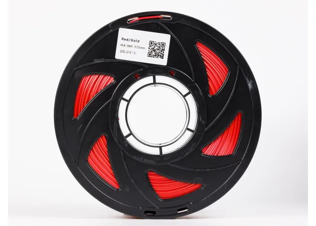 Фото 4 - PLA Silk Red Gold Filament ALL3DP 1 kg