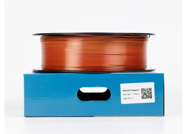 Фото 2 - PLA Silk Gold Copper Filament ALL3DP 1 kg