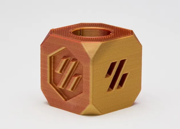 Фото 7 - PLA Silk Gold Copper Filament ALL3DP 1 kg