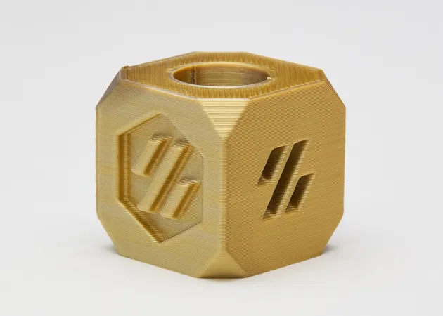 Фото 8 - PLA Silk Gold Silver Filament ALL3DP 1 kg