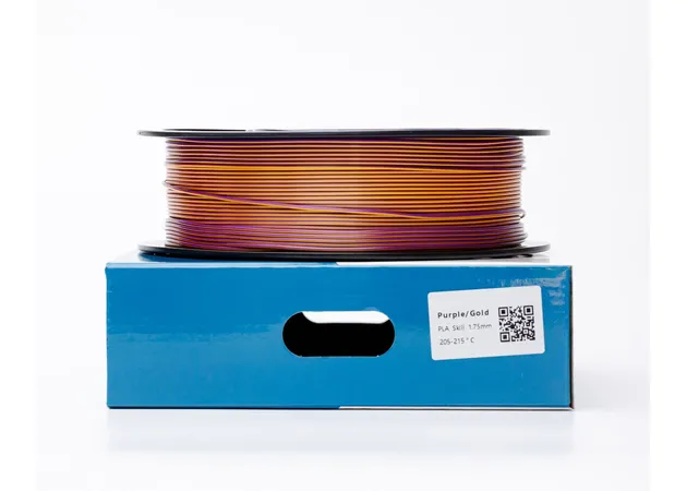 Фото 2 - PLA Silk Purple Gold Filament ALL3DP 1 kg