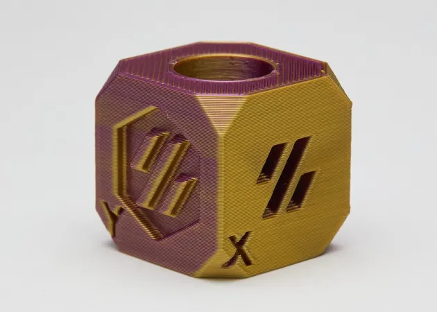 Фото 8 - PLA Silk Purple Gold Filament ALL3DP 1 kg