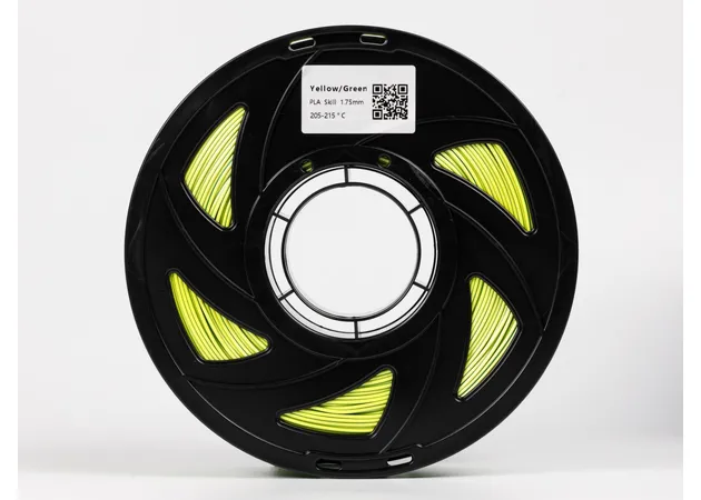 Фото 3 - PLA Silk Yellow Green Filament ALL3DP 1 kg