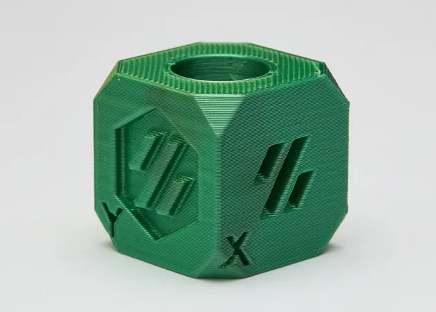 Фото 8 - PLA Silk Yellow Green Filament ALL3DP 1 kg