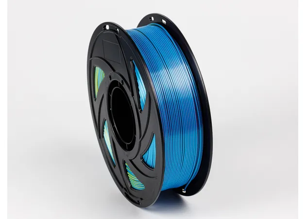 Фото 2 - PLA Silk Red Yellow Blue Tri-Color Filament ALL3DP 1 kg