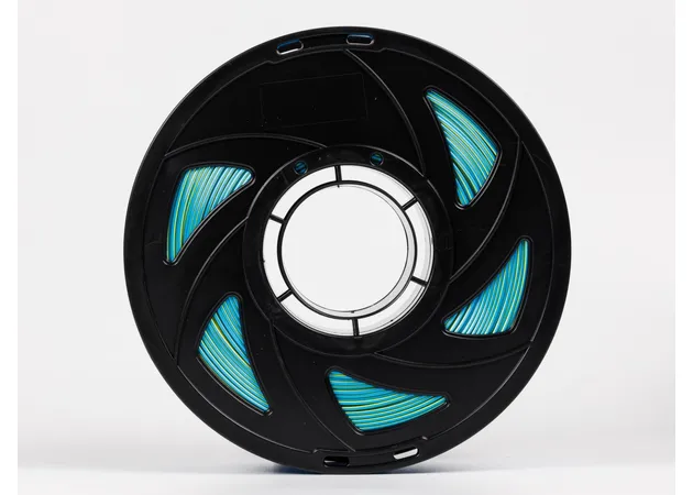 Фото 5 - PLA Silk Red Yellow Blue Tri-Color Filament ALL3DP 1 kg