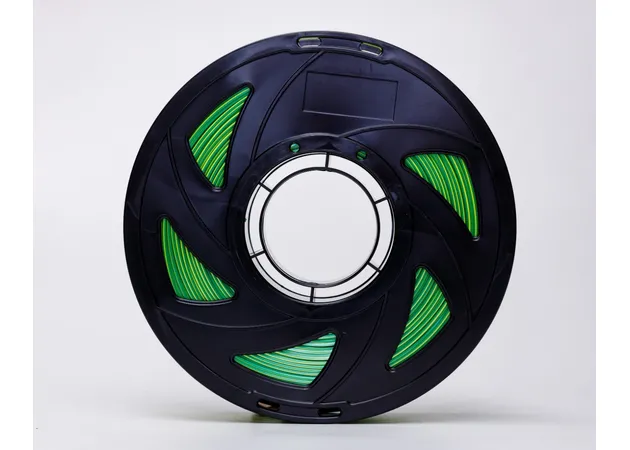 Фото 2 - PLA Silk White Yellow Green Tri-Color Filament ALL3DP 1 kg