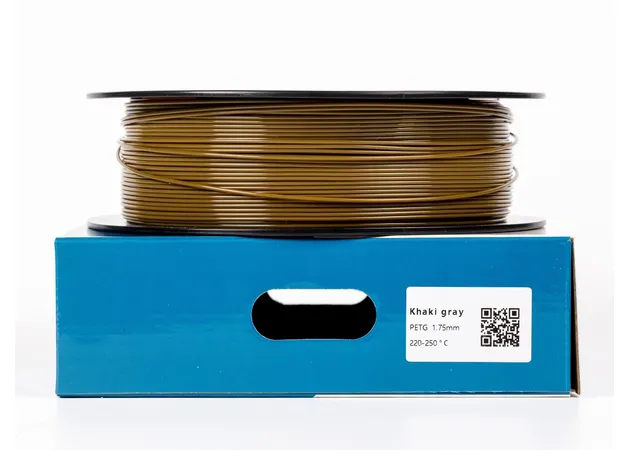 Фото 3 - Khaki Gray PETG CoPET Filament ALL3DP 1 kg
