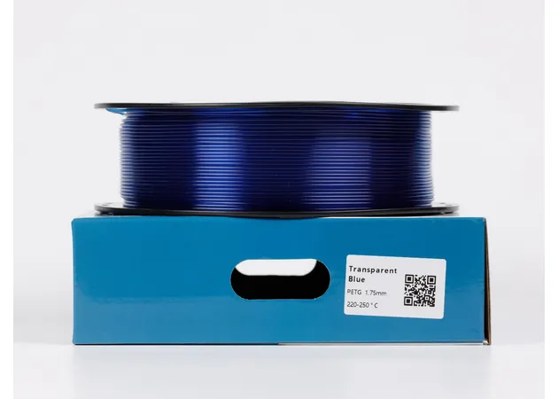Фото 3 - Translucent Blue PETG Filament ALL3DP 1 kg
