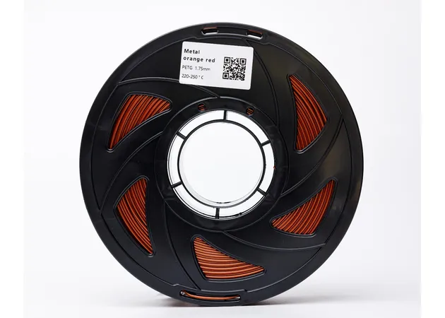 Фото 4 - Orange Red Metallic PETG Filament ALL3DP 1 kg