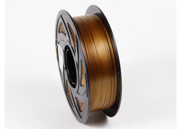 Фото 2 - Мідний Металік PETG пластик для 3D принтера | PETG Filament Metal copper 1кг | 1.75мм | 330м