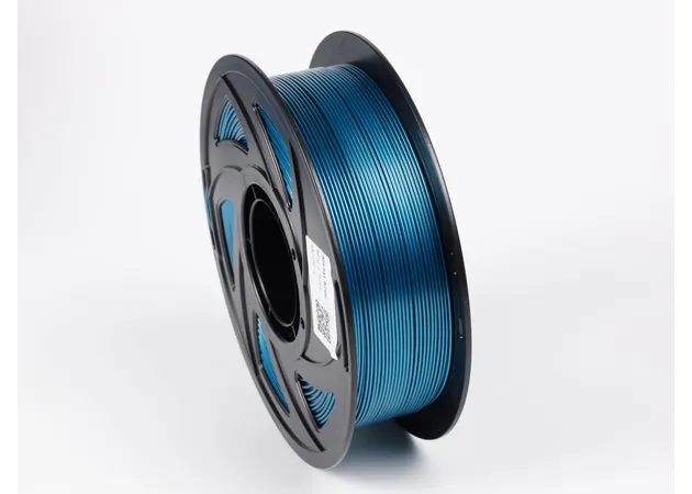 Фото 2 - Синій Металік PETG пластик для 3D принтера | PETG Filament Metal blue 1кг | 1.75мм | 330м