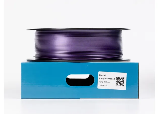 Фото 2 - Purple Orchid Metallic PETG Filament ALL3DP 1 kg