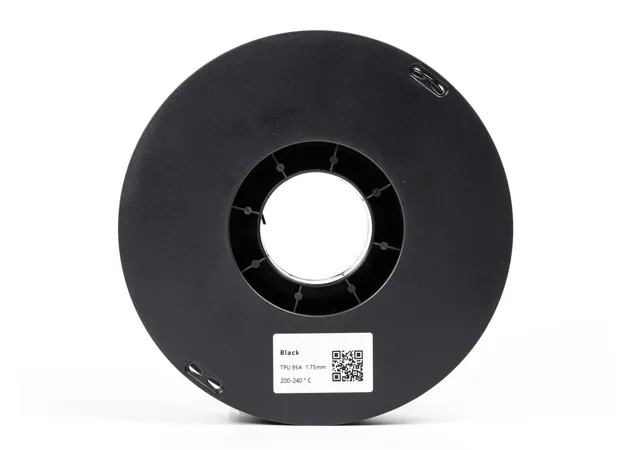 Фото 3 - Black TPU 95A Filament for 3D Printer 1 kg