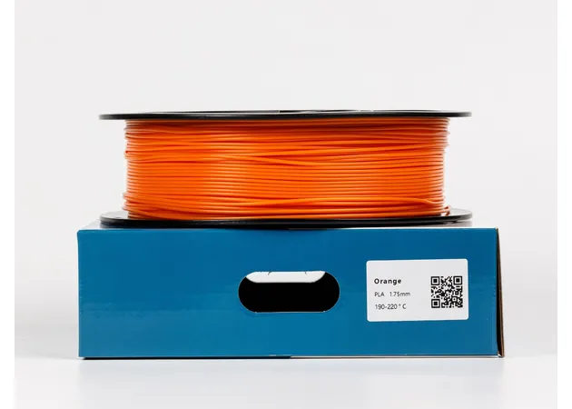 Фото 2 - Помаранчевий PLA пластик для 3D принтера | Pla Orange 1кг | 1.75мм | 330м