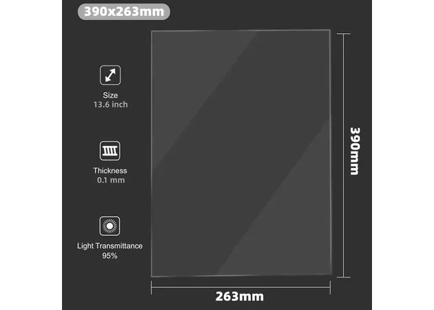 Фото 3 - FEP Film Anycubic Photon M3 Max 390 x 263 mm 2 pcs