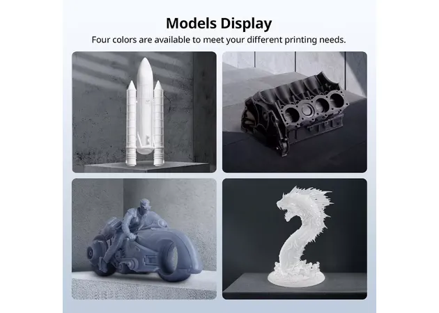Фото 4 - Anycubic High Speed Resin 2.0 Gray 1 kg