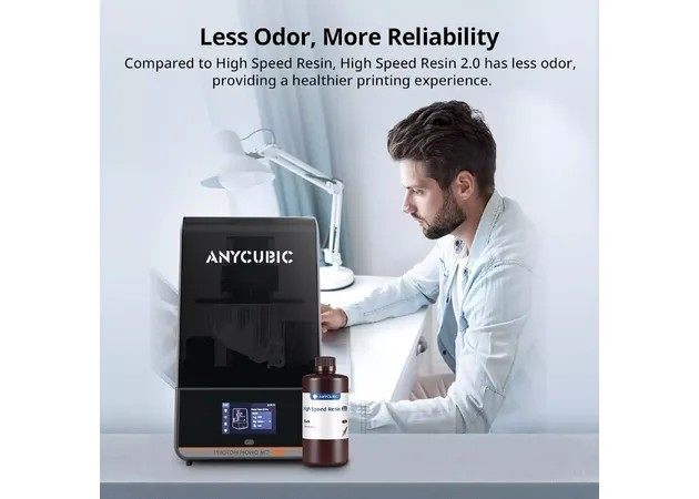 Фото 5 - Anycubic High Speed Resin 2.0 Gray 1 kg