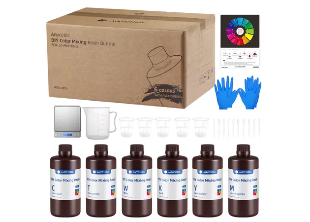 Фото 2 - Anycubic DIY Color Mixing Resin 6 Color