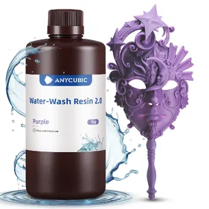 Anycubic Water-Wash Resin 2.0 Purple 1 kg