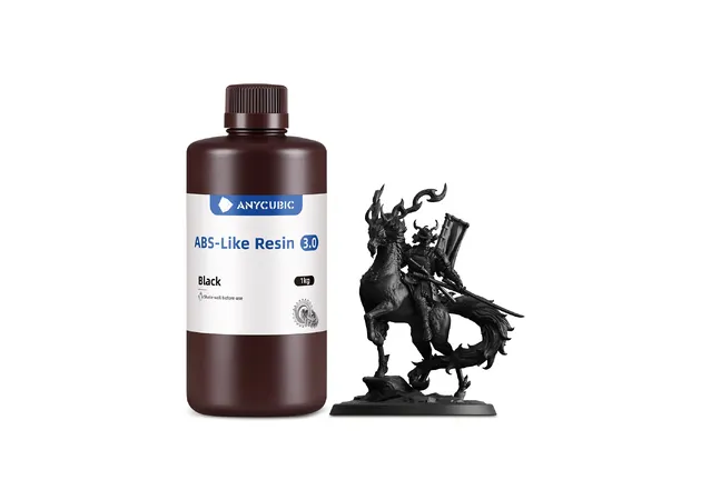 Фото 2 - Anycubic ABS-Like Resin 3.0 Black 1 kg