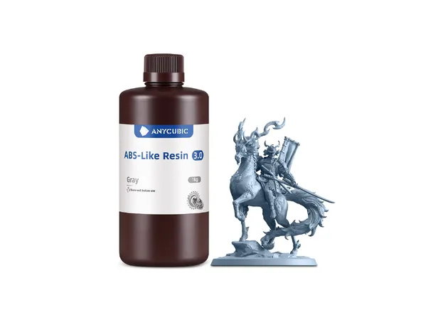 Фото 2 - Anycubic ABS-Like Resin 3.0 Grey