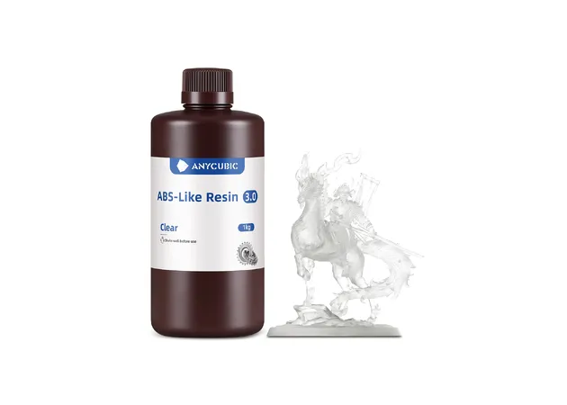 Фото 2 - Anycubic ABS-Like Resin 3.0 Clear 1 kg