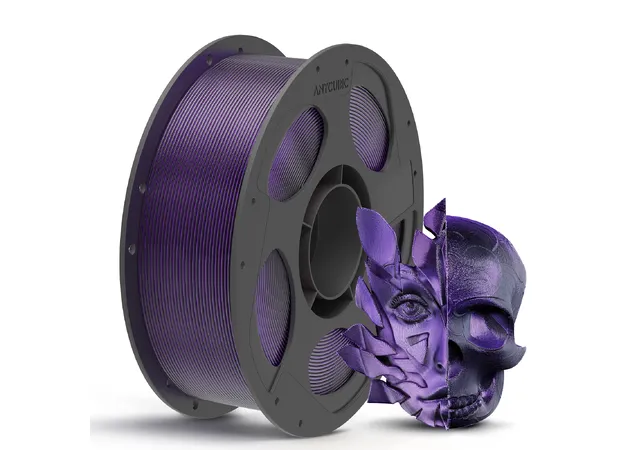 Фото 3 - Anycubic PLA Silk Dual Color Black Purple Filament 1 kg 1.75 mm for 3D Printer