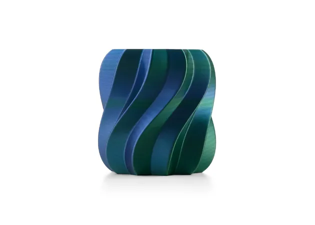 Фото 2 - Anycubic PLA Silk Dual Color Blue Green Filament 1 kg 1.75 mm for 3D Printer