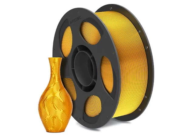 Фото 3 - Anycubic PLA Silk Gold Filament 1 kg 1.75 mm for 3D Printer