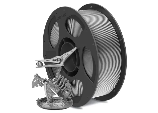 Фото 3 - Anycubic PLA Silk Silver Filament 1 kg 1.75 mm for 3D Printer