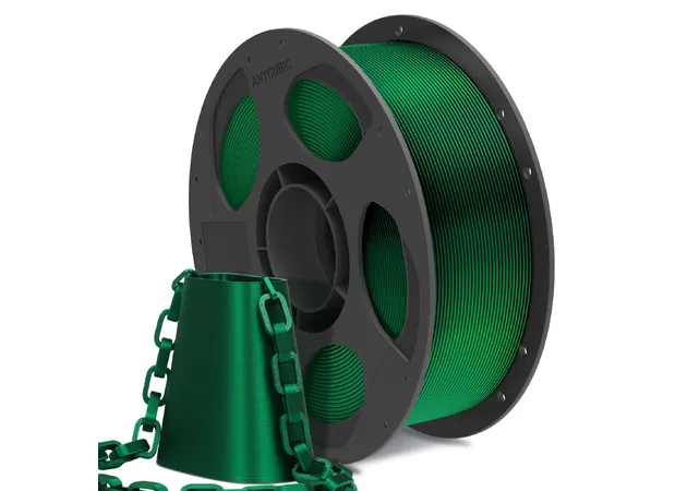Фото 3 - Anycubic PLA Silk Christmas Green Filament 1 kg 1.75 mm for 3D Printer
