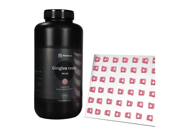 Фото 4 - Gingiva resin gingival red 0.5KG