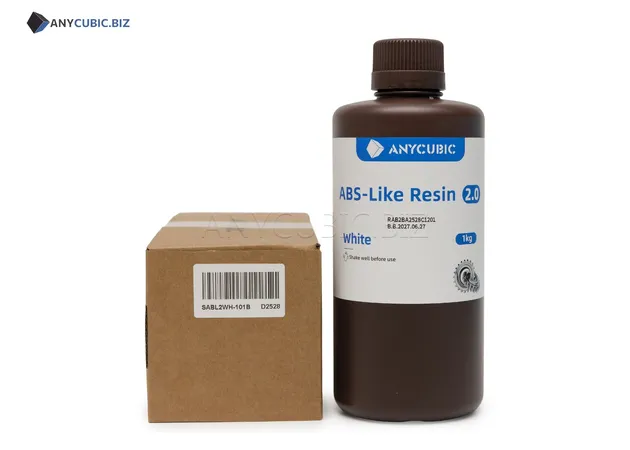 Фото 2 - Anycubic ABS-Like Resin 2.0 White 1 kg
