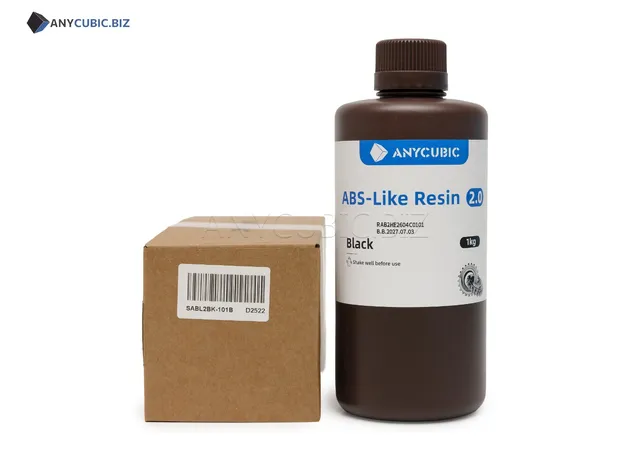 Фото 2 - Anycubic ABS-Like Resin 2.0 Black 1 kg