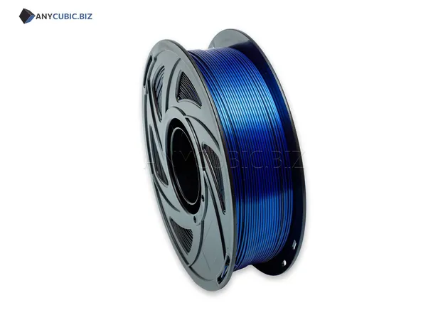 Фото 5 - PLA Silk Black Blue Filament ALL3DP 1 kg 1.75 mm 330 m